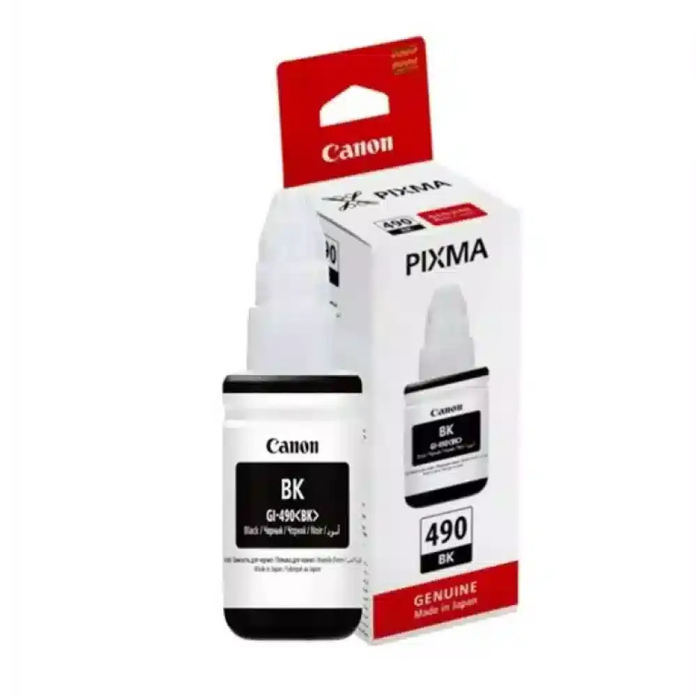 Crna originalna Canon tinta GI-490 za uređaje PIXMA G2410, G3410,G3411.