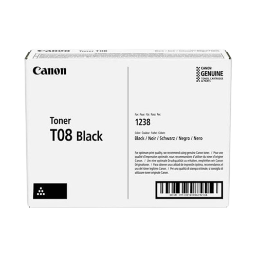 Canon TONER T08 BK ORIGINAL